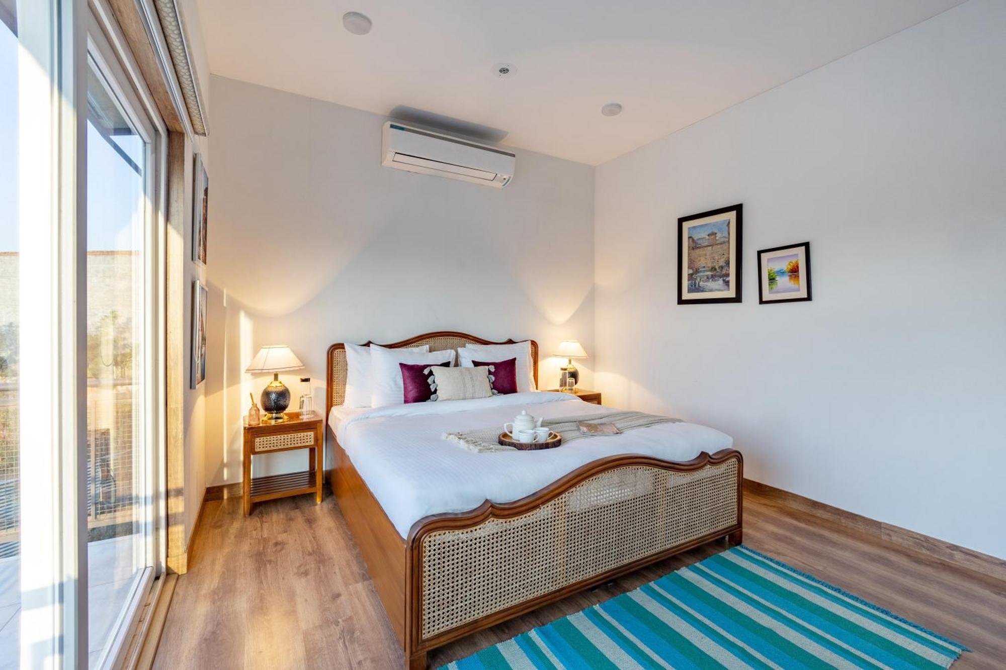 Elivaas Hidden Oasis 4Bhk With Pool, Mud House & Container House Vila Dhauj Exterior foto