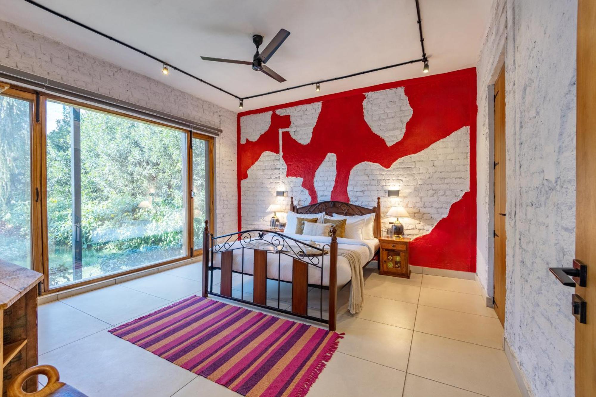 Elivaas Hidden Oasis 4Bhk With Pool, Mud House & Container House Vila Dhauj Exterior foto