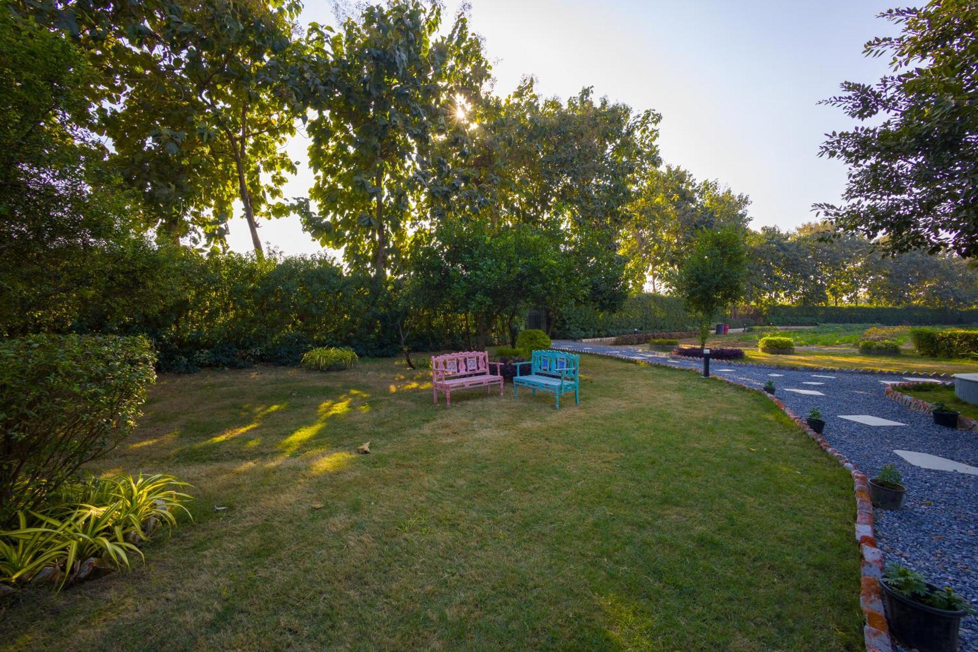 Elivaas Hidden Oasis 4Bhk With Pool, Mud House & Container House Vila Dhauj Exterior foto