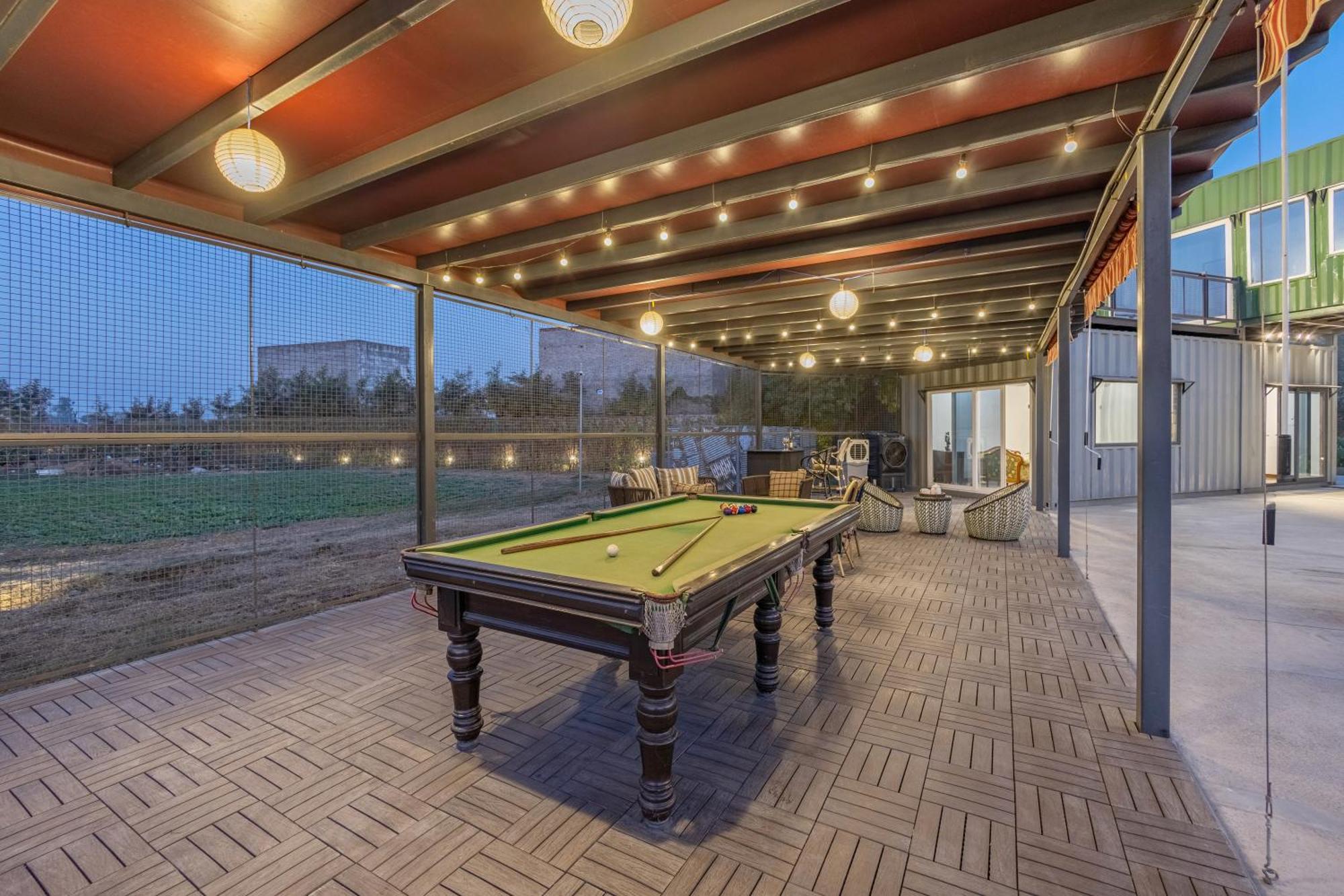 Elivaas Hidden Oasis 4Bhk With Pool, Mud House & Container House Vila Dhauj Exterior foto